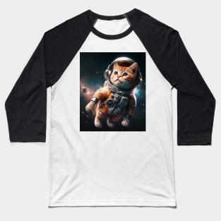 No fear. The Kitty is in space! ⭐️ Catstronaut Baseball T-Shirt